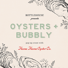  Oysters + Bubbly Pop Up :: December 13th | 3–6pm