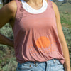 Thirsty Sun Mauve Tank